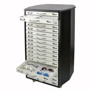 How to arrange books in a China Cabinet?